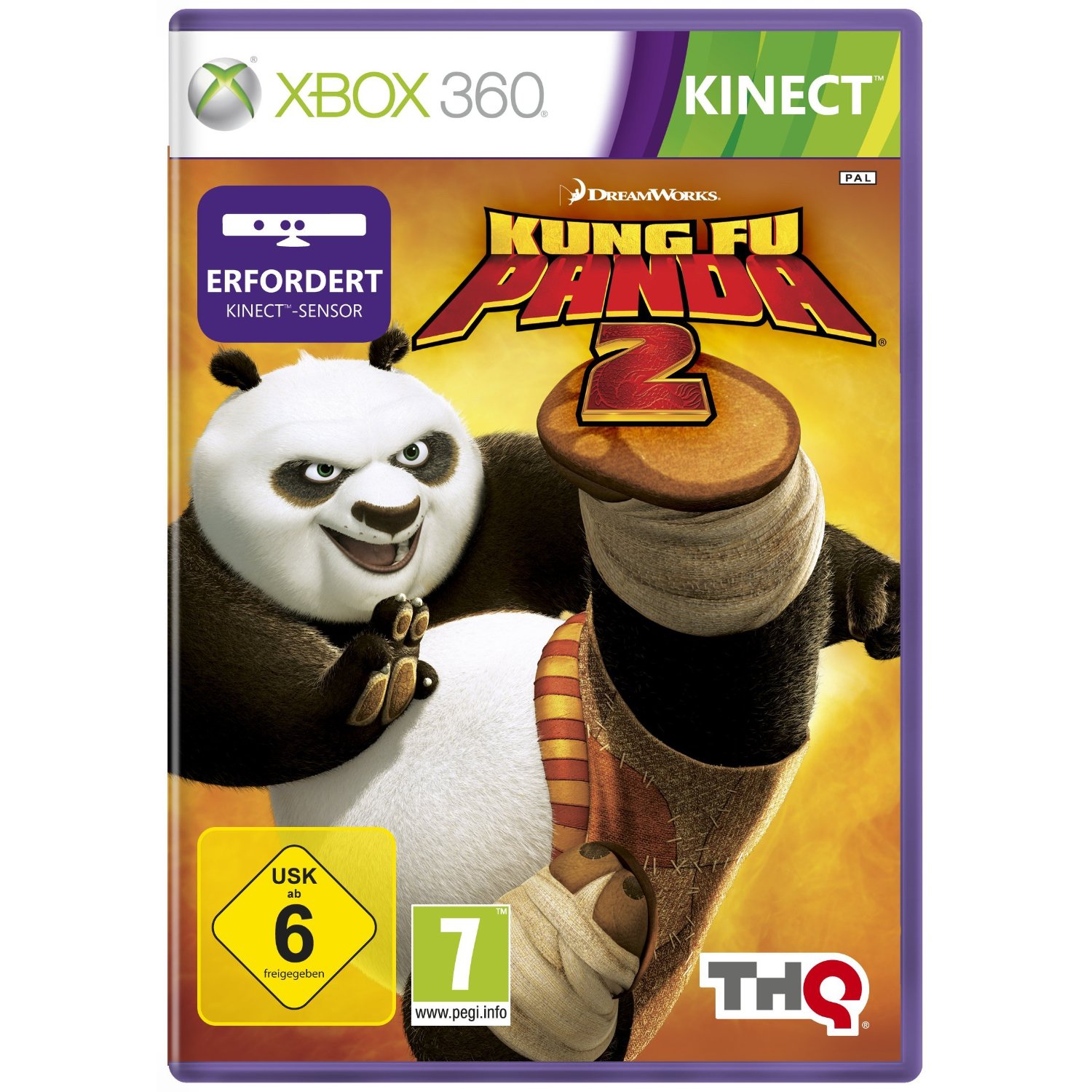 Kung Fu Panda 2    (Kinect erforderlich)     XBOX 360     !!!!!! NEU+OVP !!!!!! - Picture 1 of 1