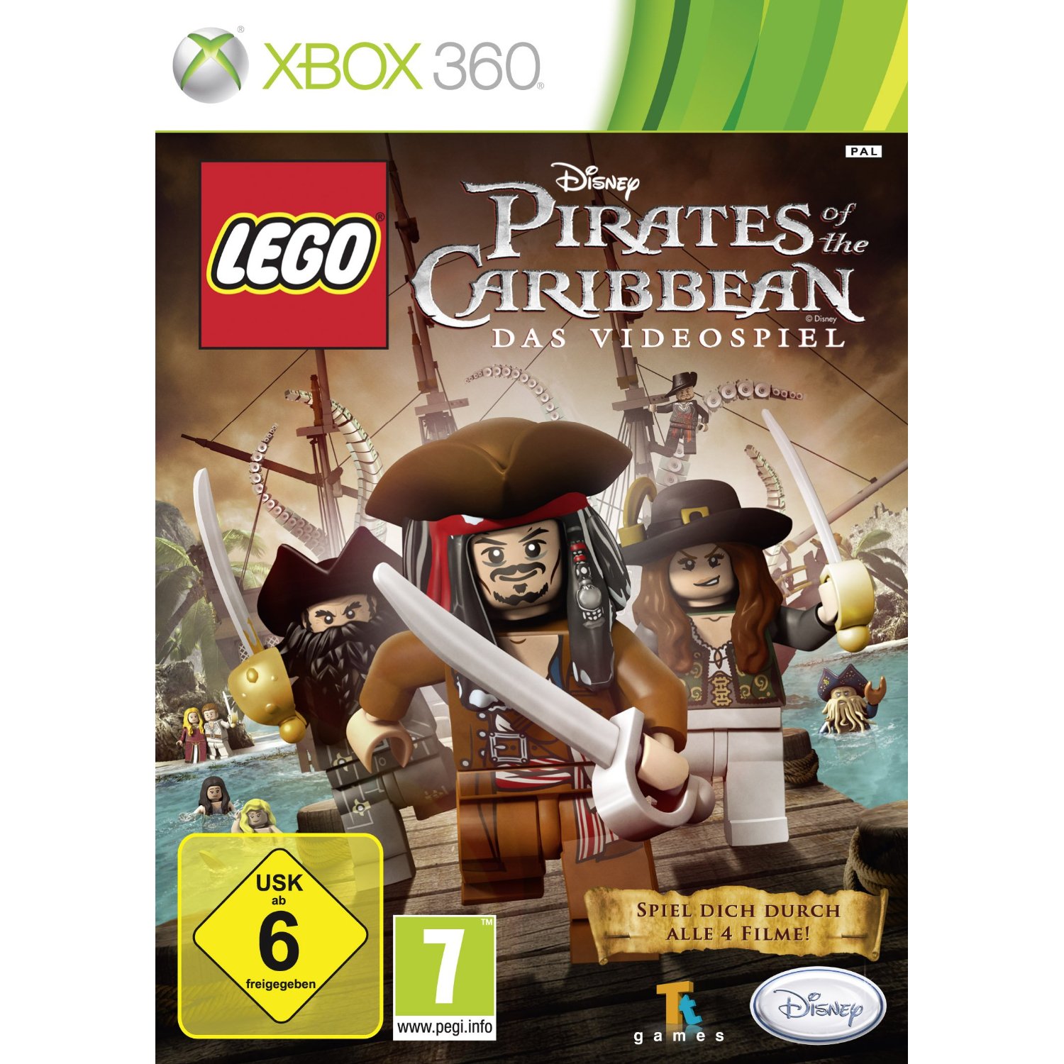 Lego Pirates Of The Caribbean Xbox 360 Character List