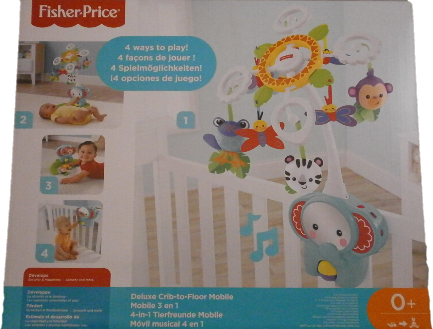 Fisher Price 4 In 1 Mobile Bfr22 Neu Ovp Ebay