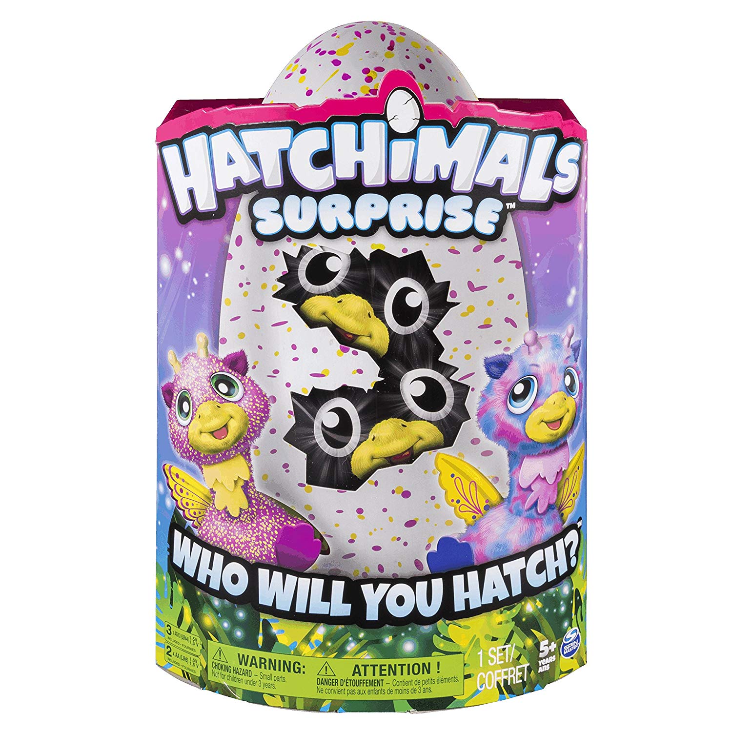 Hatchimals Zwillinge - Giraffe - Suprise Version (Gelb-Pink)!!!!! NEU ...